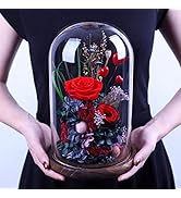 Amazon｜プリザーブドフラワー プレゼント LEDライト付き 母の日