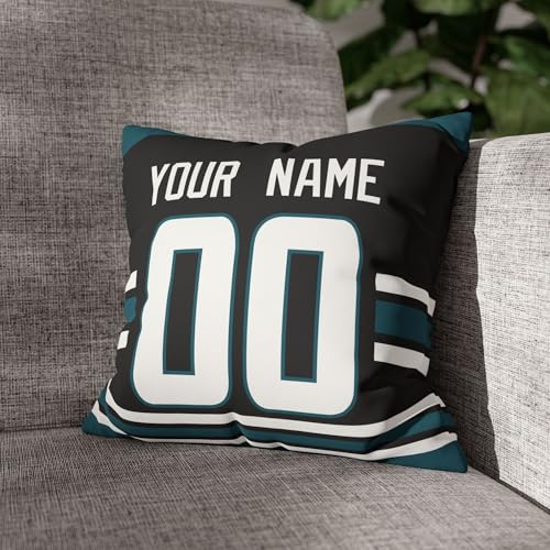 Image of ANTKING Throw Pillow 2 Packs Personalized Custom Any Name Number for Men Women Boy Gifts
