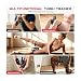 Oberschenkeltrainer Beckenbodentrainer Beinpresse Für Damen & Herren Für Zuhause Led Display, 0-135 LBS (61kg) Verstellbarer Widerstand, Adduktoren & Abduktoren 360° Training Fitnessgeräte Für Zuhause