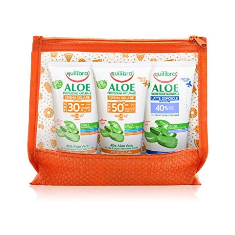 Equilibra - Bolsa de protectores solares de aloe vera Cover
