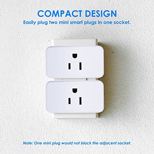 meross Smart Plug 2 Pack, 15A & Reliable Smart Home Wi-Fi Outlet by meross - Image 2