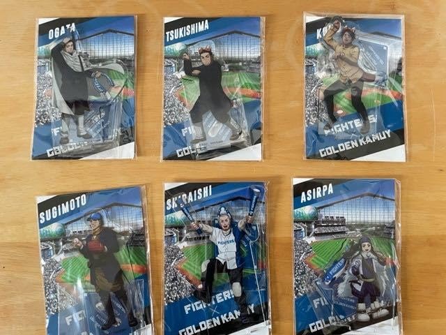 Amazon.co.jp: 日本ハムファイターズ×ゴールデンカムイ アクリル