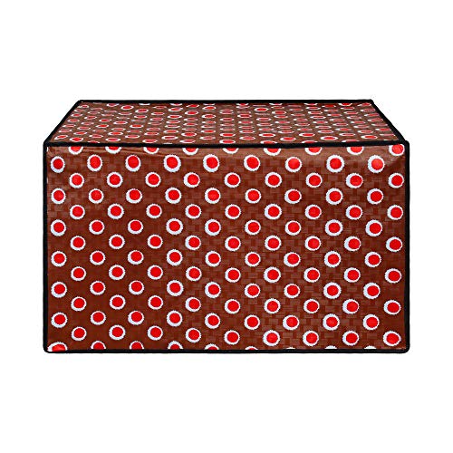 Image of DREAM KING Stylish Design & Printed Microwave Oven Cover Full Closure |waterproof & Dustproof Oven Cover Suitable for All Models - Multicolour SA45