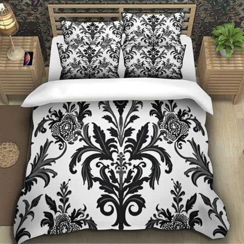Housse de Couette Imprimé en 3D 140x200 Microfibre Confortable - 5