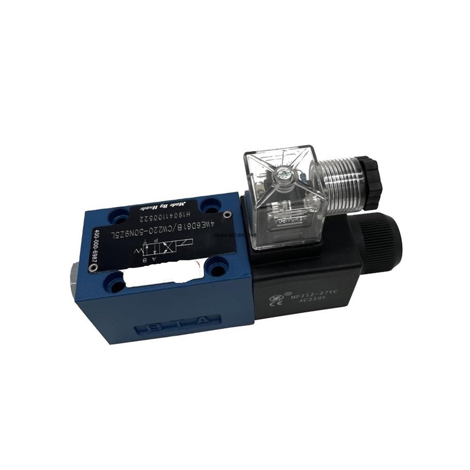 Huuoqiwy 4We6d61b Solenoid Valve /Cg24n9z5l Hydraulic Valve Directional Control Valve /Cw220-50N9z5l(Cw220-50N9z5l)