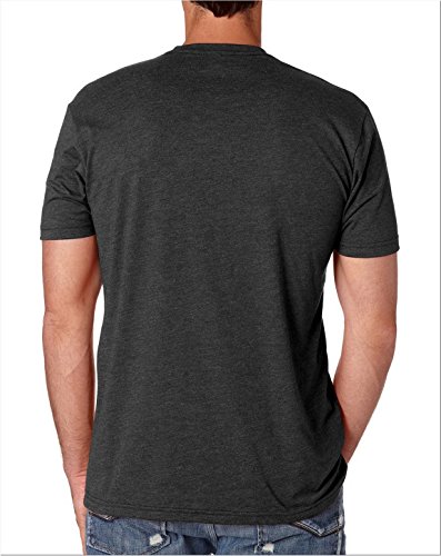 Next Level Apparel Men's Premium Fitted CVC T-Shirt (6210), Charcoal, Large4