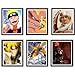 Kurama Model Killer Bee Shining Minato Manga Anime Wall Art Print Decor,8 x 10 pulgadas, sin marco, juego de 6 piezas