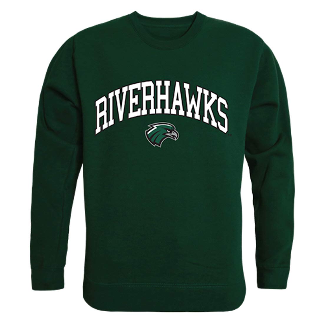NSU Northeastern State Riverhawks NCAA Campus Crewneck Sweatshirt - Small, Forest Green