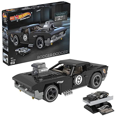 MEGA Construx Hot Wheels Coleccionistas Rodger Dodger Coche de ju...