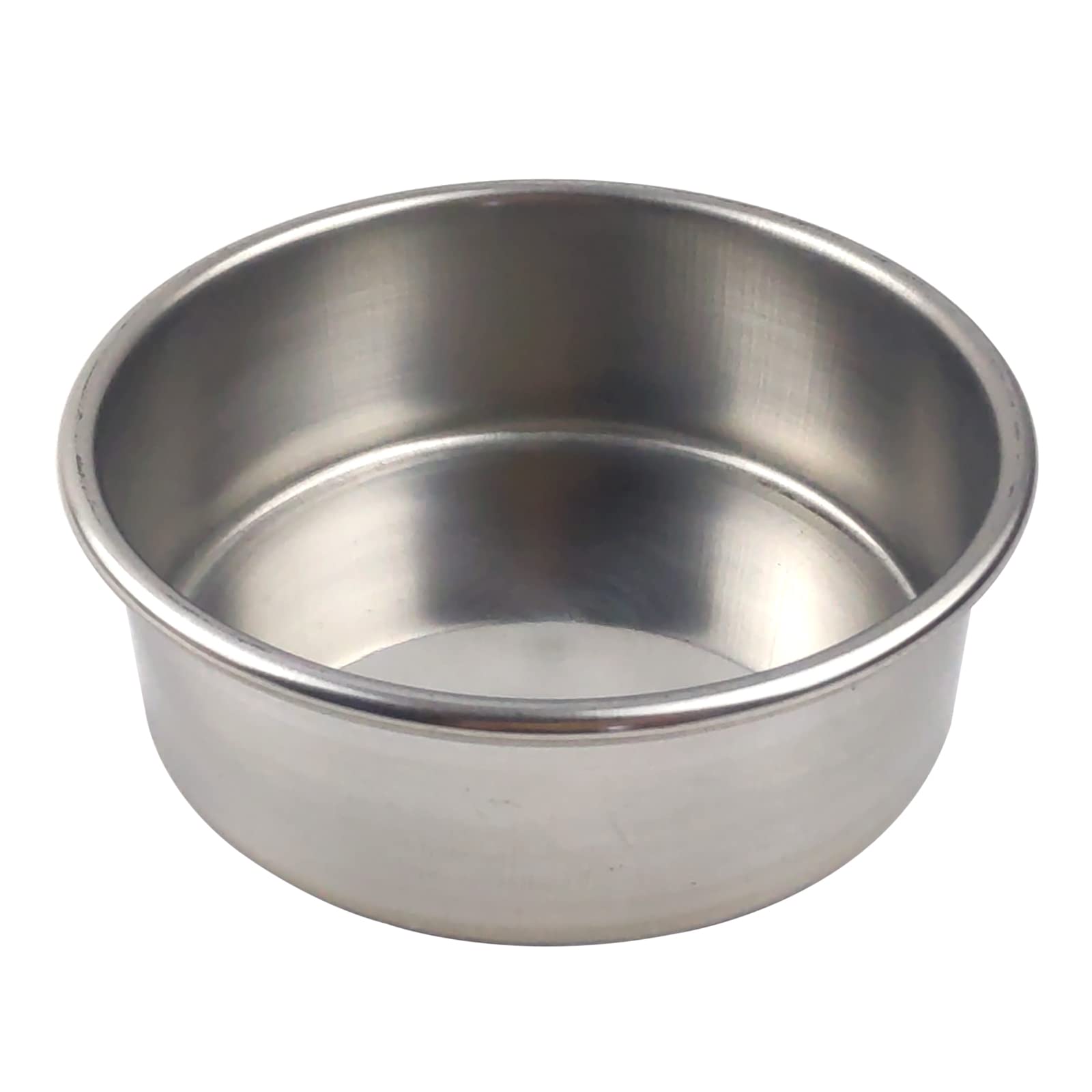 LABALPHA Lab Sieves Pan with Lid, 4'' Diameter, 304 Stainless Steel