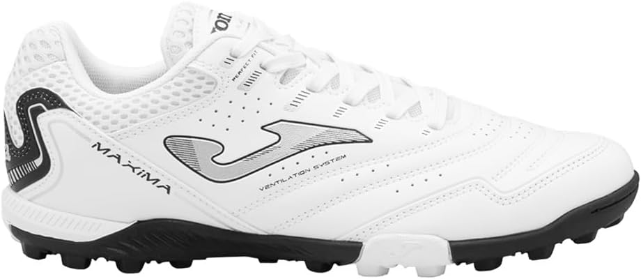 Joma Soccer Boots Turf, 6.5-12 US - Professional Cleats - Microfiber Upper, Chrome Sole, Heel Reinforcement - Máxima - Image 4