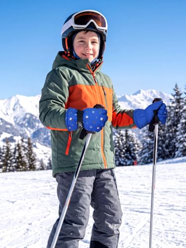 Image of SATINIOR 2 Pair Kids Winter Gloves
