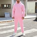 ZGHQHCDRH Mens Track Suit, 2 Piece Casual Sport Jogger Set 2025，Workout Running Suit Sets - Image 2