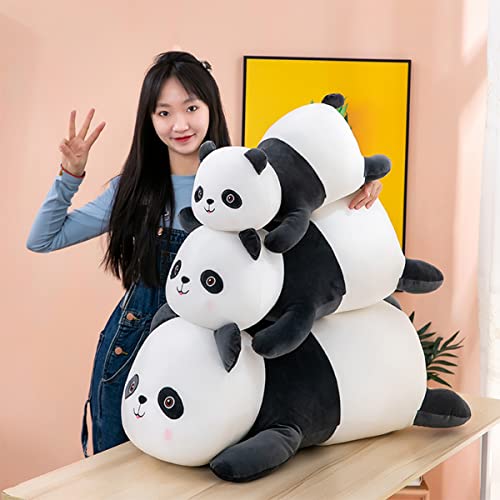 Arelux 23.6In Panda Plush Pillow Stuffed Animal Snuggly Pillow Cute Plush Toy Snuggle Buddy Panda Plushie Kawaii Soft Hugging Pillow For Kids Boys Girls #TOP6