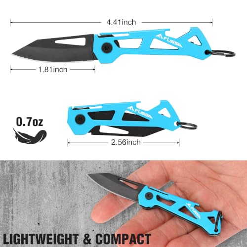 Image of FLISSA Mini Folding Pocket Knife-Blue
