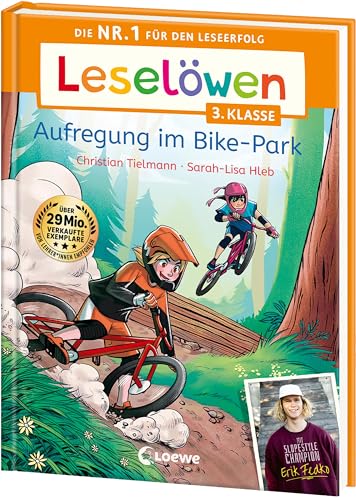 Leselöwen 3. Klasse - Aufregung im Bike-Park: Lesespaß mit Super-Biker Erik Fedko - Die Nr. 1 für den Leseerfolg - Mit Leselernschrift ABeZeh