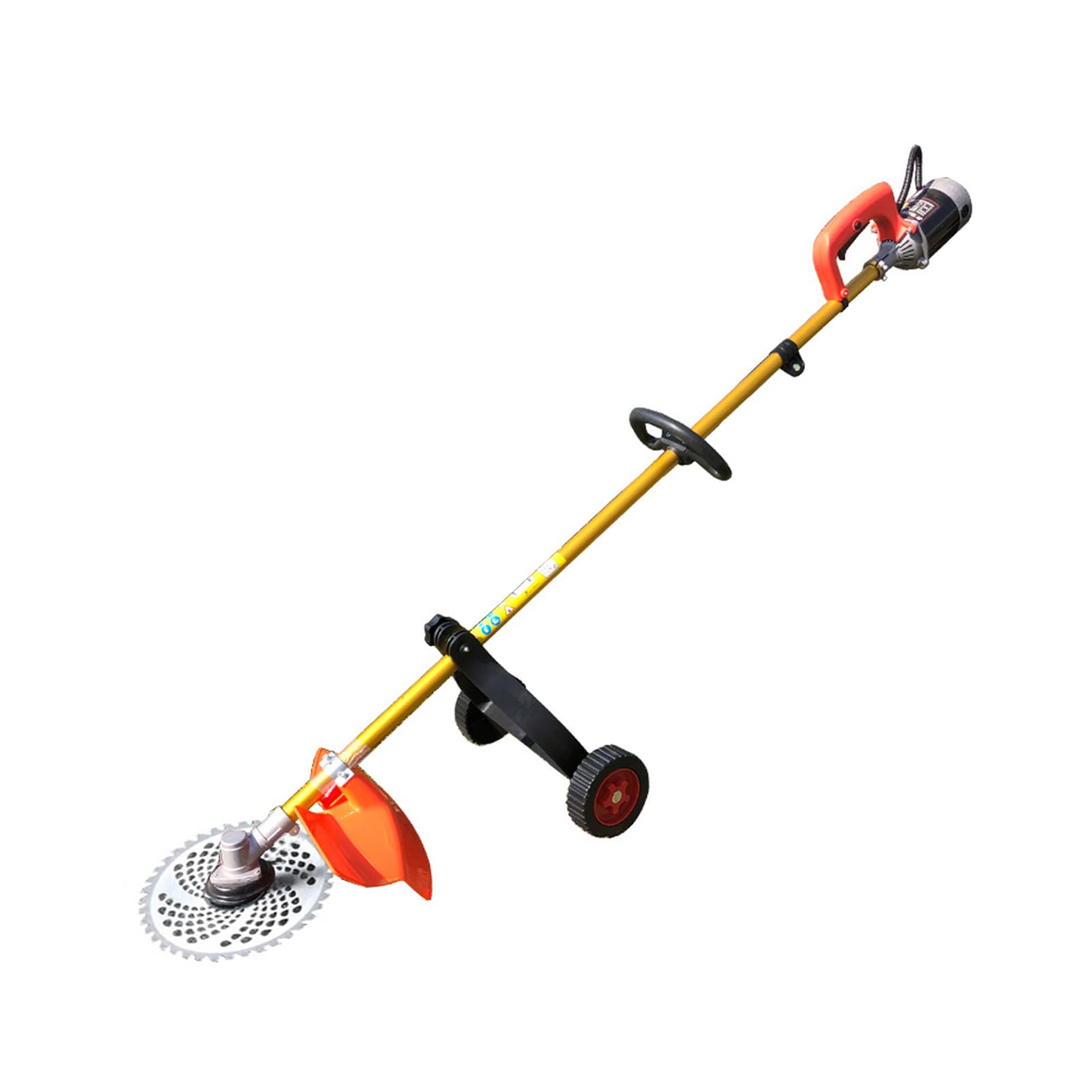 Stützrad Für Rasentrimmer & Freischneider | Verstellbarer Grasschneiderhalter