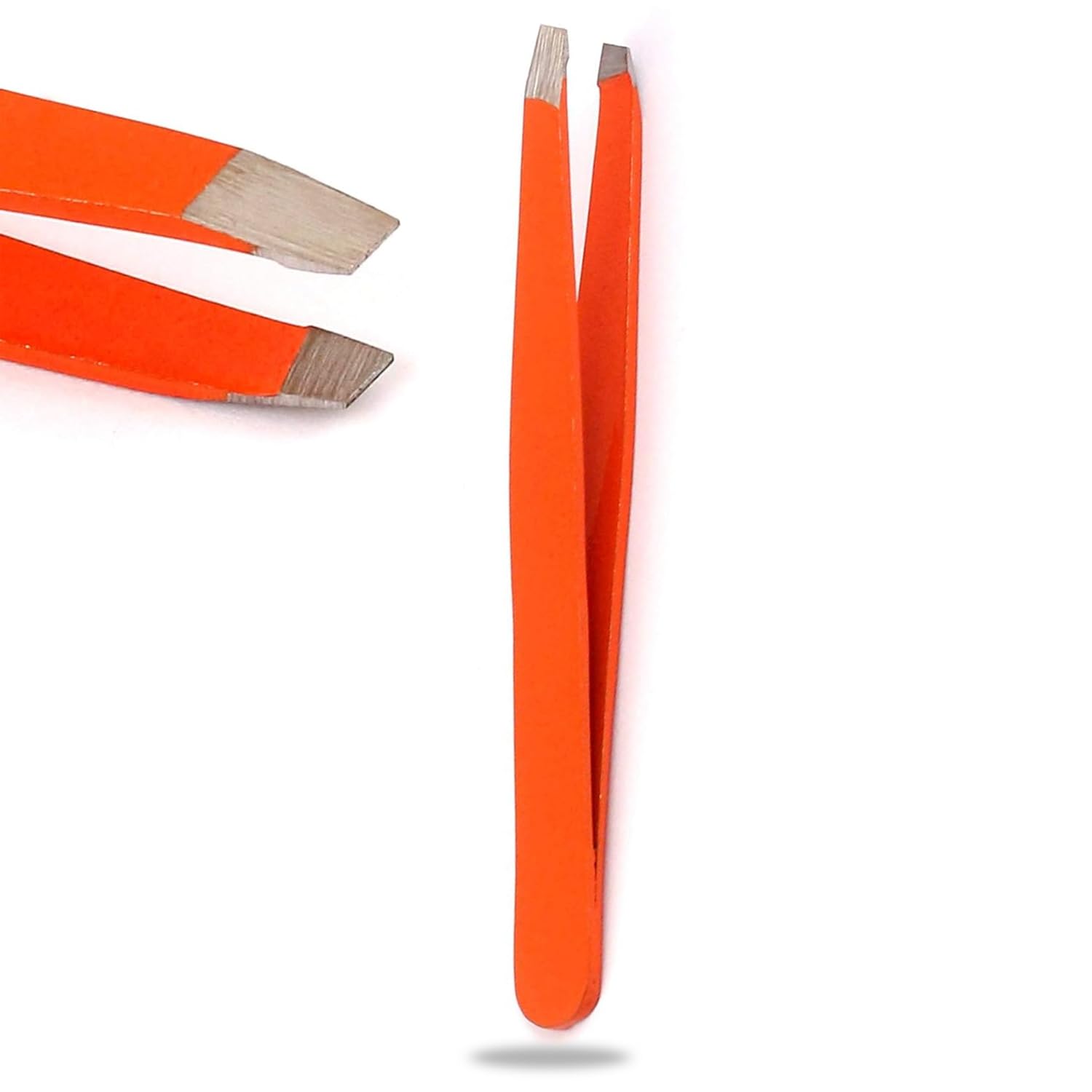Precise Canada: Stainless Steel Slant Tweezer (Orange)