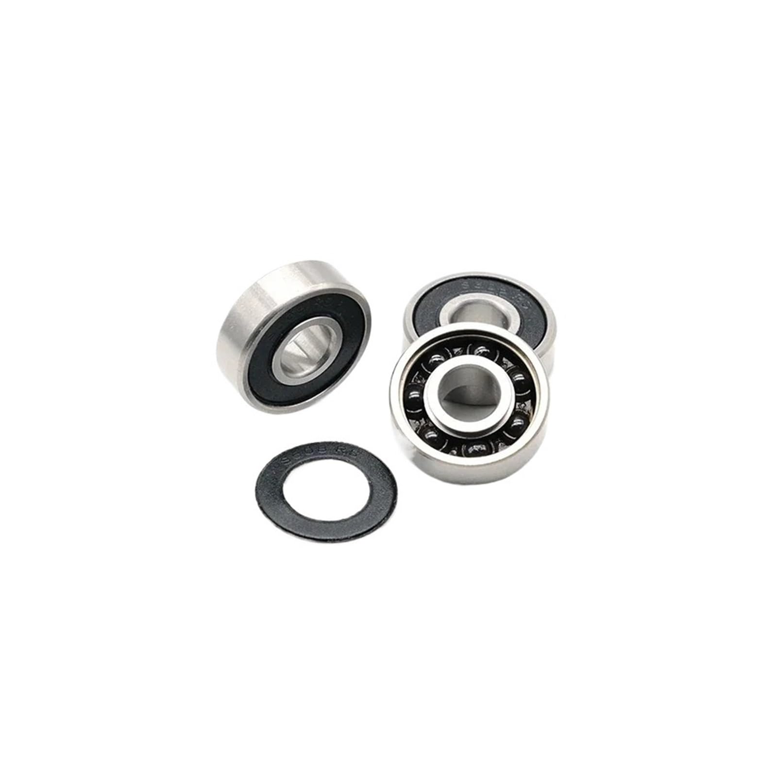 1 pieza S689 2RS CB 9X17X5mm Rodamiento de bolas de cerámica híbrido de acero inoxidable ABEC-7 con grasa
