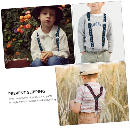 2pcs Boys and Girls Suspender Bow Fashion Trouser Strap for Boys Girls4