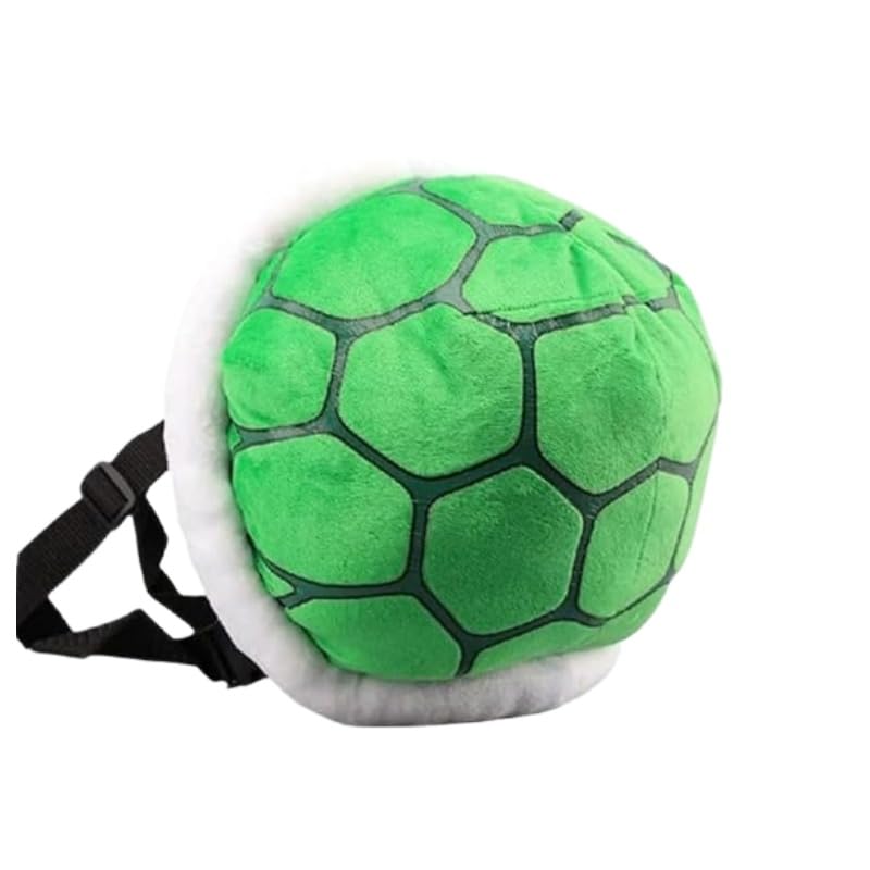 Turtle Backpack Turtle Shell Backpack Cosplay Clothing Accessories Props Soft Plush Cartoon Toy 11.4 inches