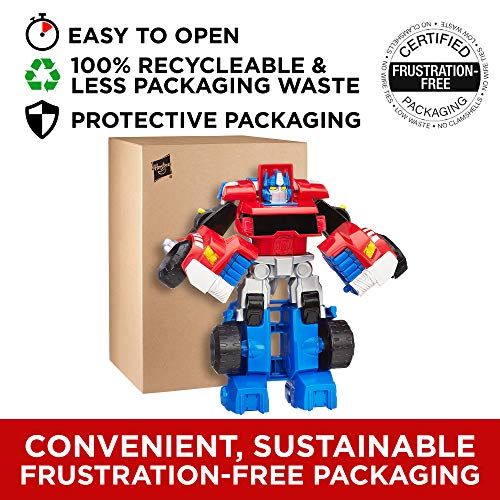 Transformers B1835 Playskool Heroes Rescue Bots Optimus Prime, Converting Toy Robot Action Figure thumb #1