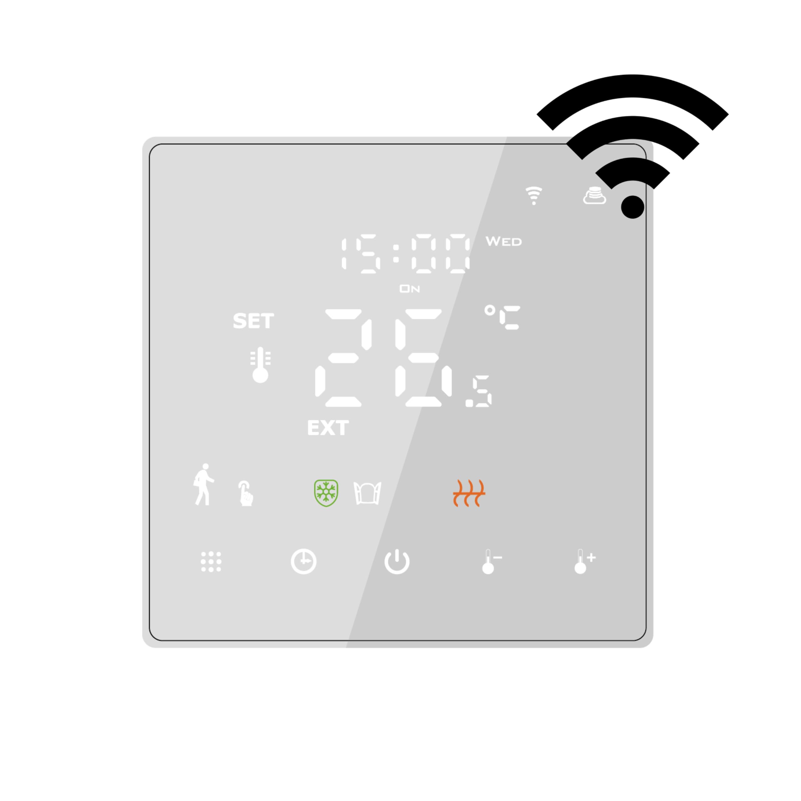 Set completo di pellicole riscaldanti a infrarossi per riscaldamento a pavimento, 140 W/M²