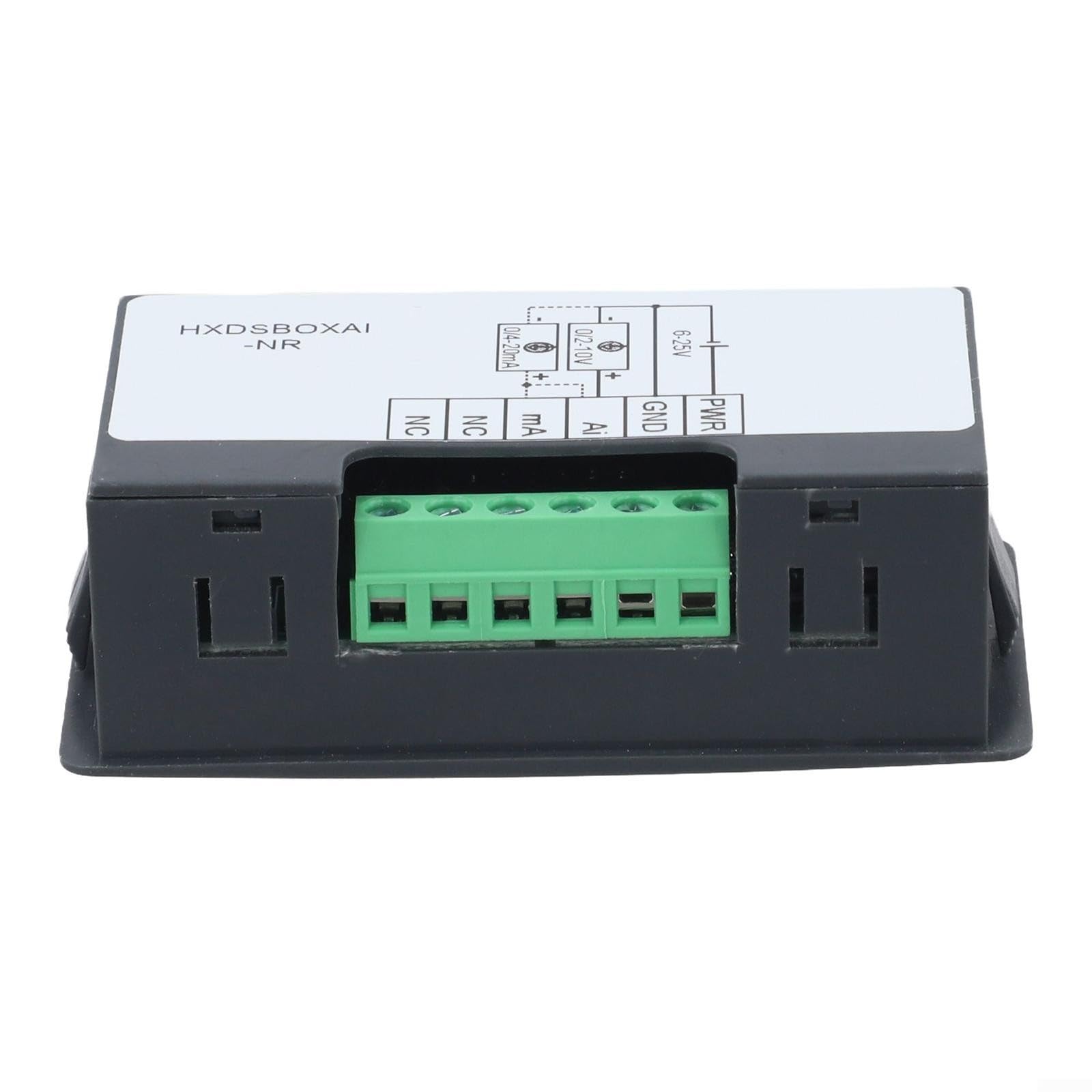 Display digitale per indicatore di ingresso analogico 0-10V 4-20mA, convertitore di segnale industriale con gamma programmabile, dispositivo di processo per lettore di corrente di tensione, display