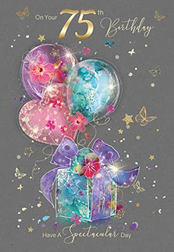 Cherry Orchard Geburtstagskarte Zum 50. Geburtstag Der Mutter | Grace-Reihe Mit Goldfolie | Inkl. Goldfarbenem Umschlag