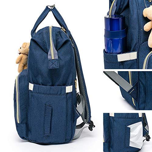 Bolsa Mochila Maternidade Madami Original Multifuncional Espaçosa C/Gancho para carrinho e Trocador