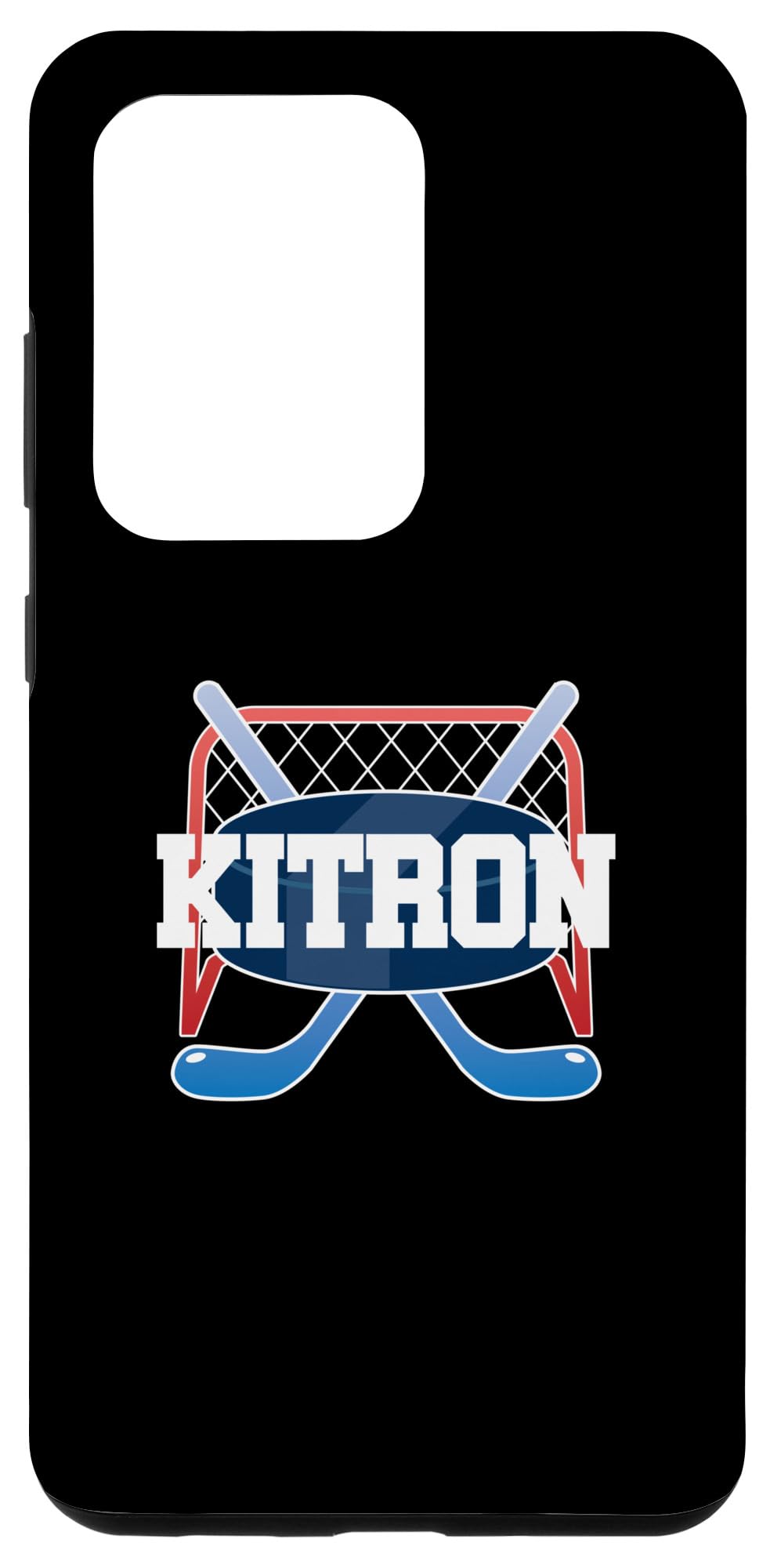 Galaxy S20 Ultra Kitron Name Boys Hockey Play Ice Rink Field Stick Puck Ball Case