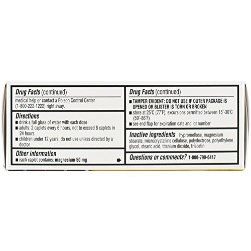 image for Doans Extra Strength Pain Reliever Caplets, 24 Count, White, 24 Count 