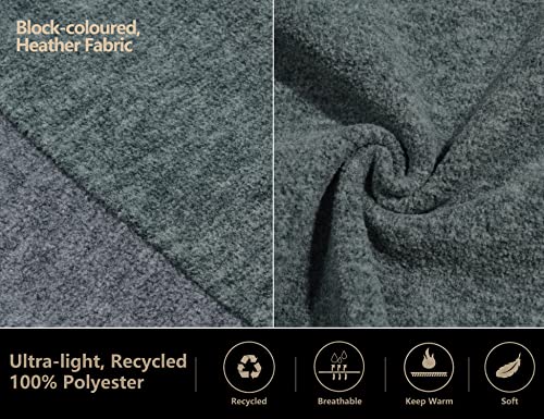 Little Donkey Andy Men's Winter Warm Polar Fleece Golf Jacket Lightweight Thermal Hiking Running Travel Jacket3