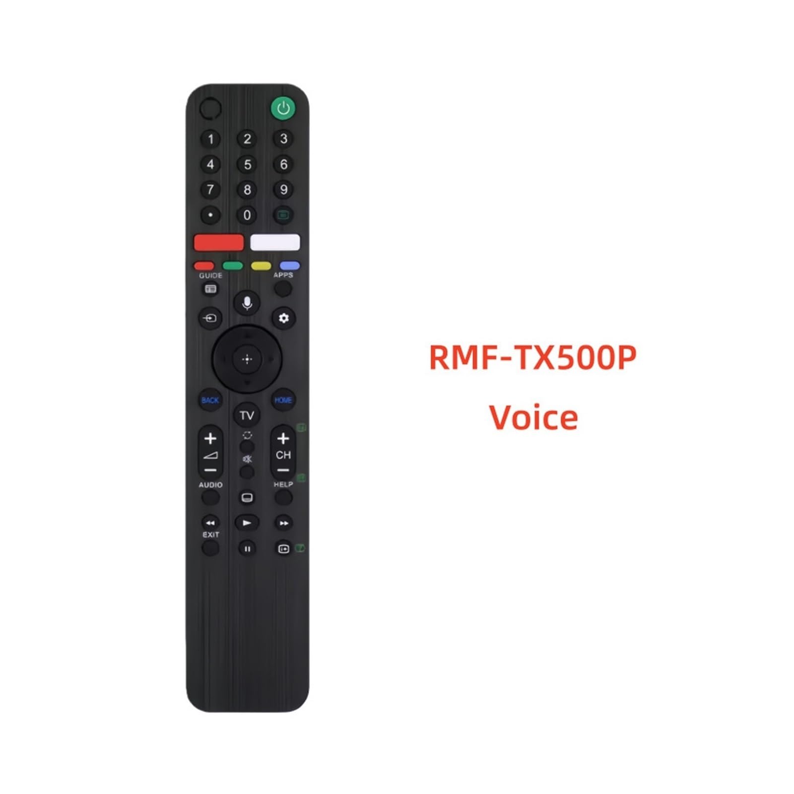 1PC RMFTX500P części zamienne do zdalnego sterowania głosem telewizora HD 4K KD65X7577H KD65X7500H KD55X7577H KD55X7500H zastąpiony