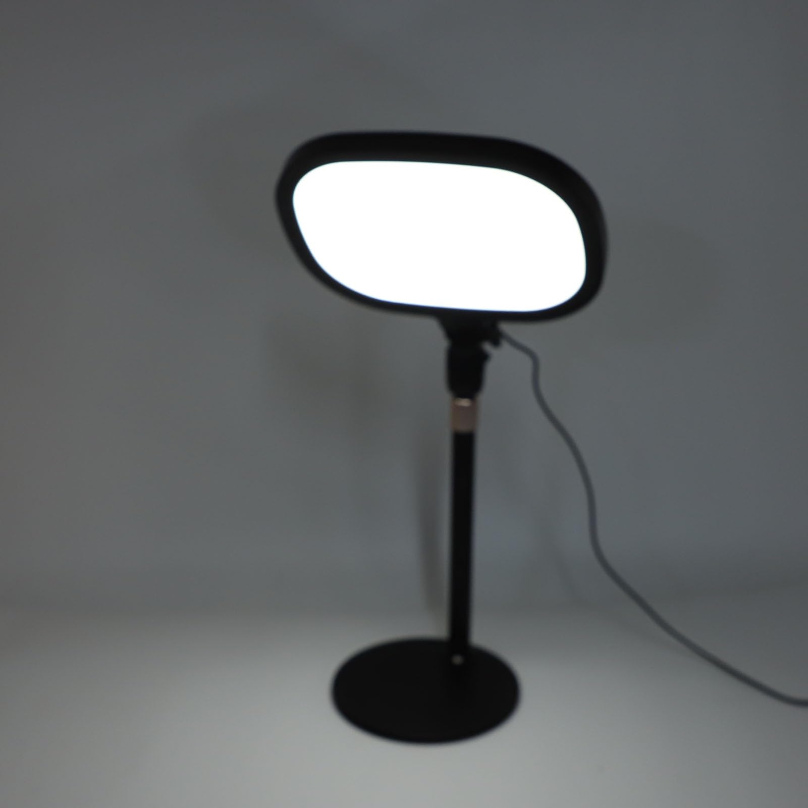 Cryfokt Kit di Illuminazione per Videoconferenze da Tavolo con Design a Luce Morbida e Supporto per Telefono per Videochiamate e Trucco con Zoom