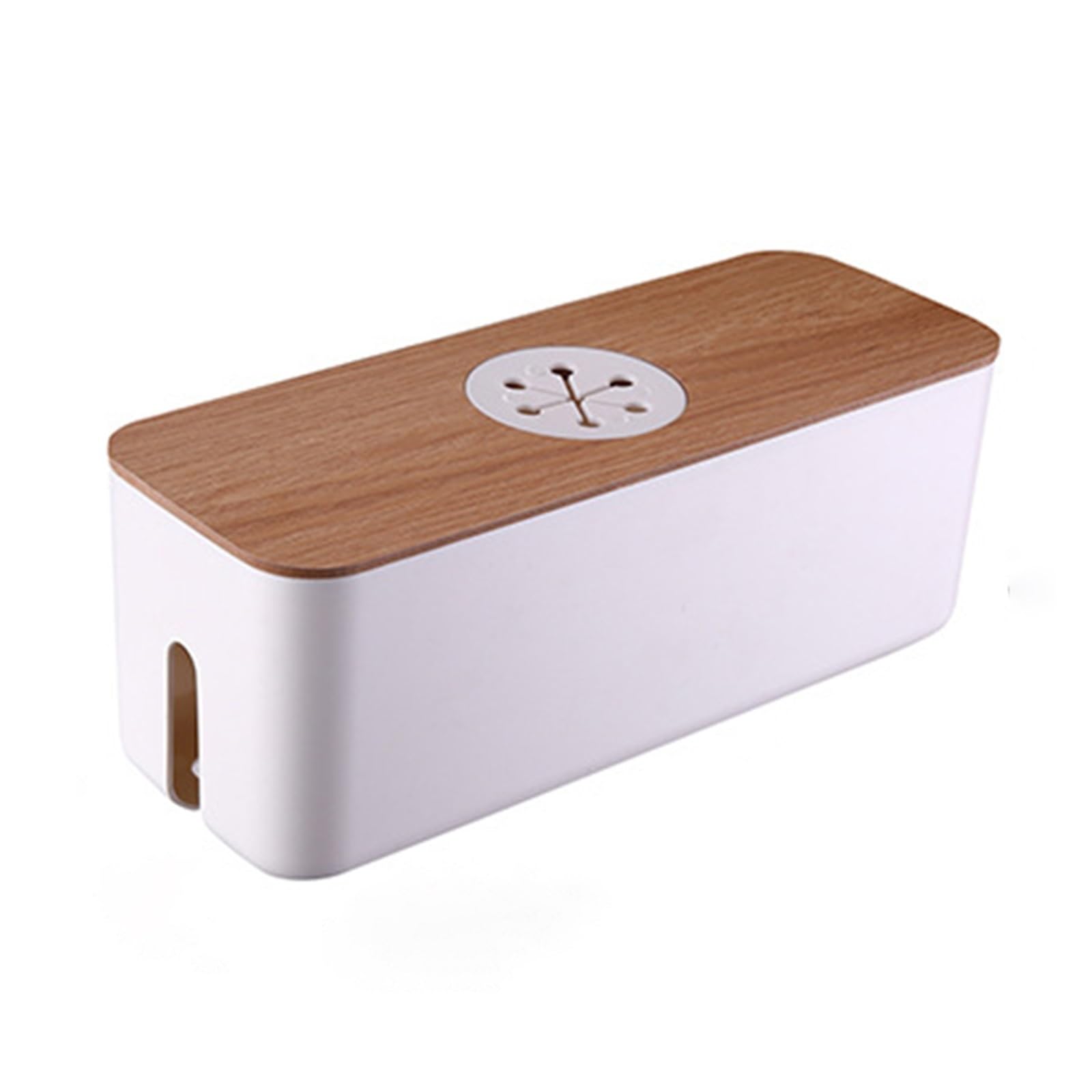 Kabelaufbewahrungsbox Kabelmanagement-Box, Kabel-Organizer-Box, schützt Kabel, Organizer for Ladebuchsen, große Kapazität for Verstecken von unordentlichen Kabeln Zum Verstecken Und Organisieren Von K