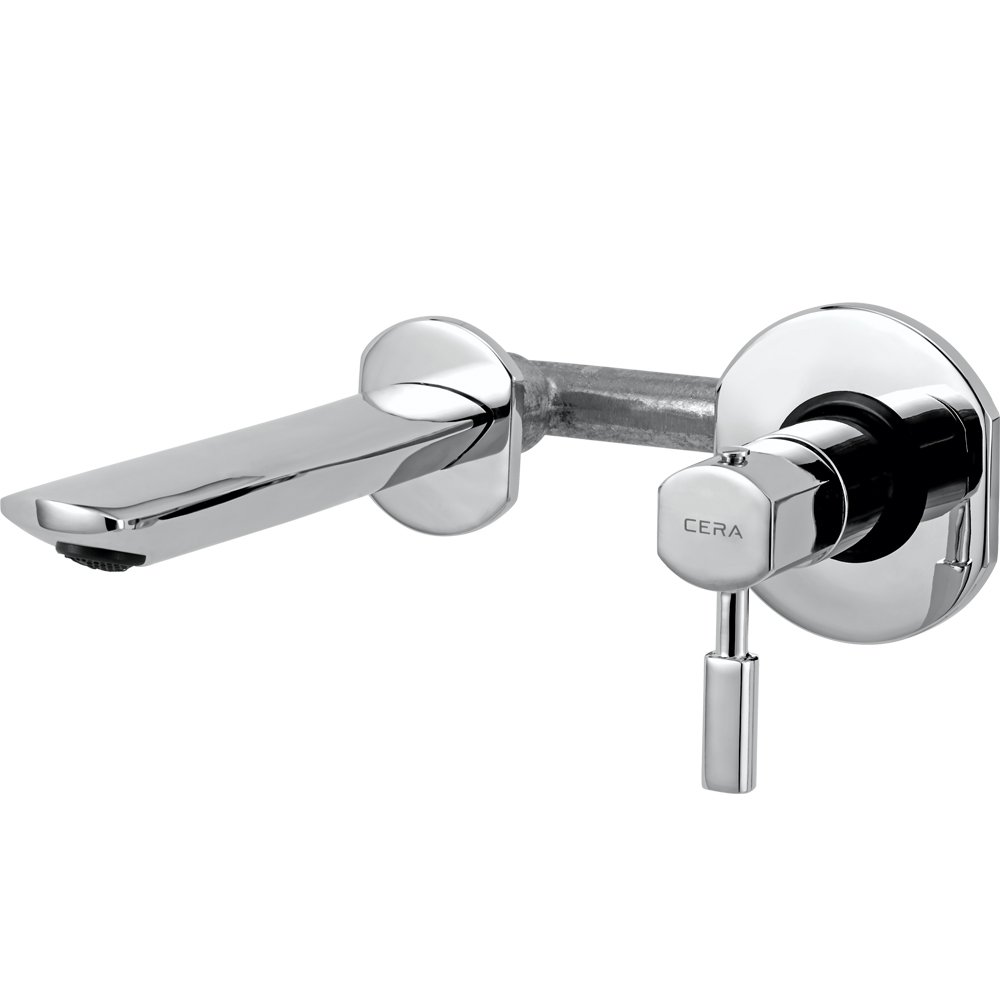 Gayle Wall Mounted Basin Spout (Chrome Finish)