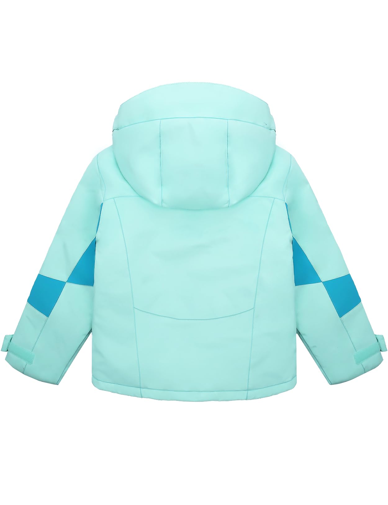 GEMYSE Veste de Ski pour Fille Manteau d’Hiver Chaud avec Capuche Imperméable et Coupe-Vent Veste de Neige pour Enfant pour Montagne et Plein Air