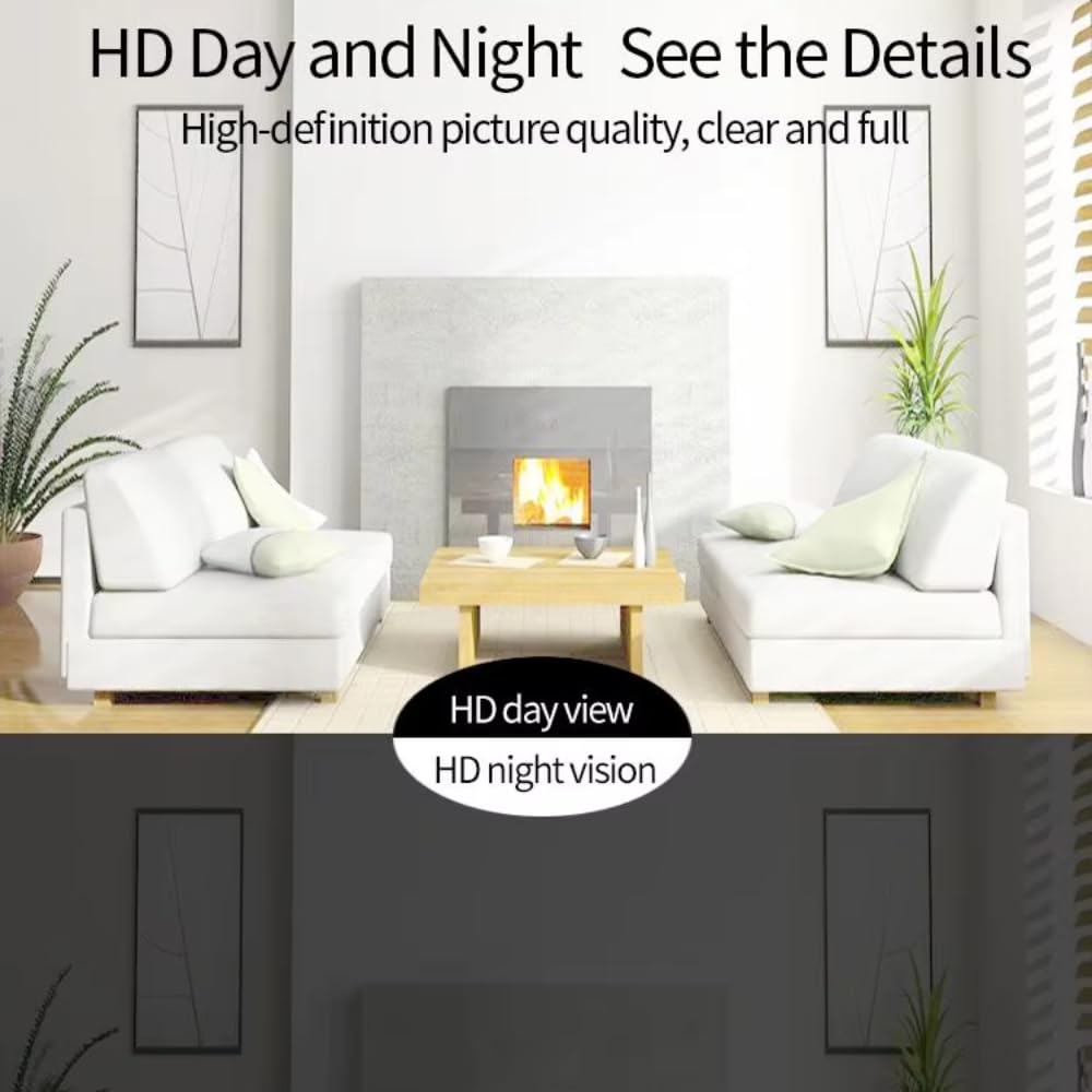 Maizic Smarthome Cheeky 3 MP FHD WiFi Indoor CCTV Camera for Home with Pan/Tilt 360° View, 2 Way Communication, Motion Detection, Color Night Vision and Supports SD Card (Up to 256 GB) 1