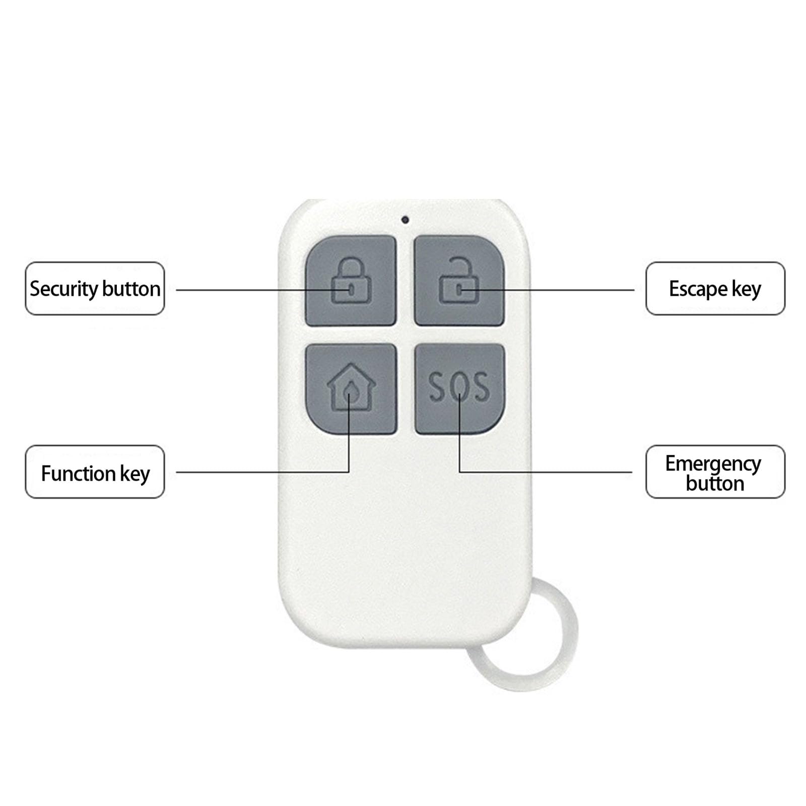 Allarme con sensori magnetici Intelligenti con Telecomando Regolabile Avviso da 130 per la Sicurezza delle finestre delle Porte I Bambini Anziani utilizzano l ' Allarme della Porta