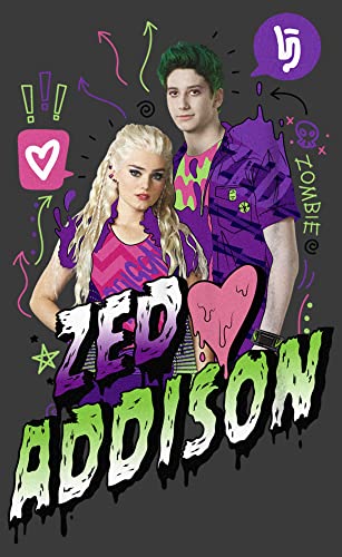 T-shirt Disney Zombies Zedisson garçon anthracite XL