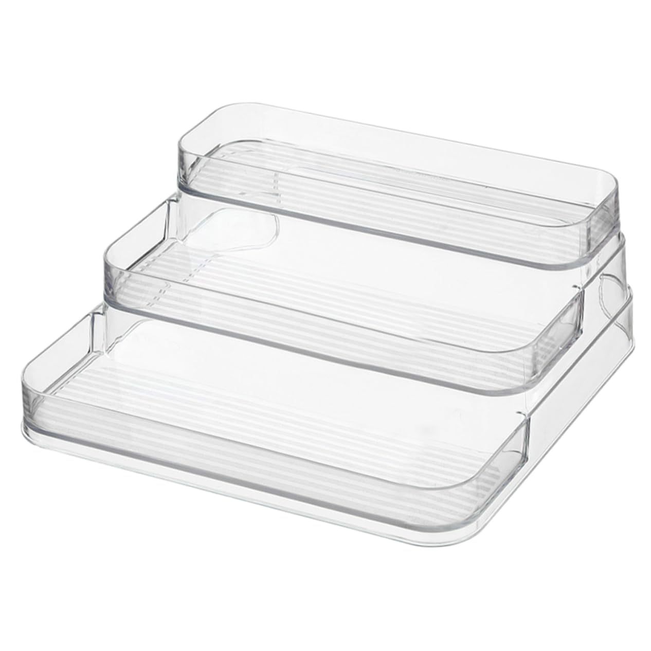 Garneck Kosmetischer Organizer Gewürzspeicherbehälter mit Stufigem Design Platzsparend für Küche Büro und Schlafzimmer für Gewürze und Haushaltsgegenstände