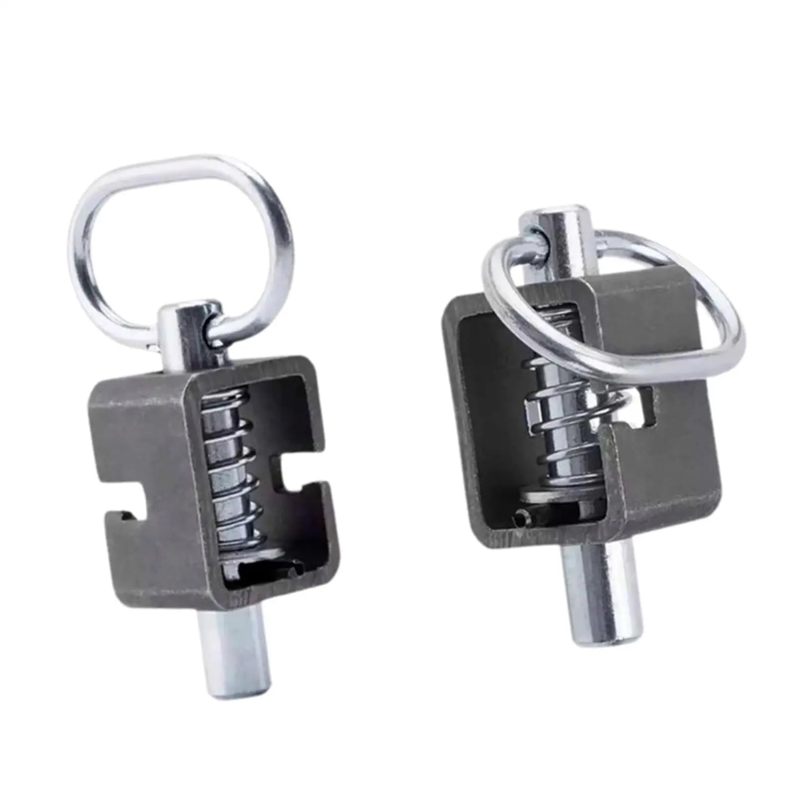 Spring Latch Locks Spring Latch Assembly Loaded Bolt Practical Professional Protable Sturdy Multifunctional(2pcs)