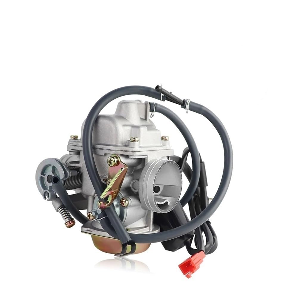 Carburador PD24J de 24mm, carburador PD24J Apto for Patinete de 4 Tiempos GY6, 125cc, 150cc, ATV, Go Karts, ciclomotor, clon de Insecto Baj QMI157 QMI152