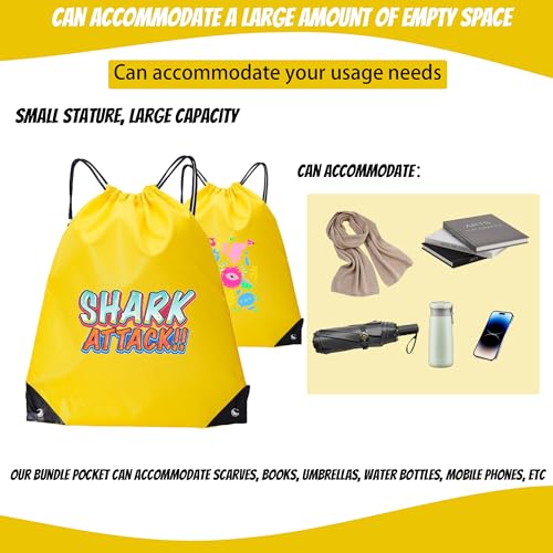 Custom Drawstring Bags with Logo/Text/Name,Personalized Backpack Bulk for Gym, Camping, Beach, Outdoor Sports,Customized Gift Bags for Promotion, Publicity3