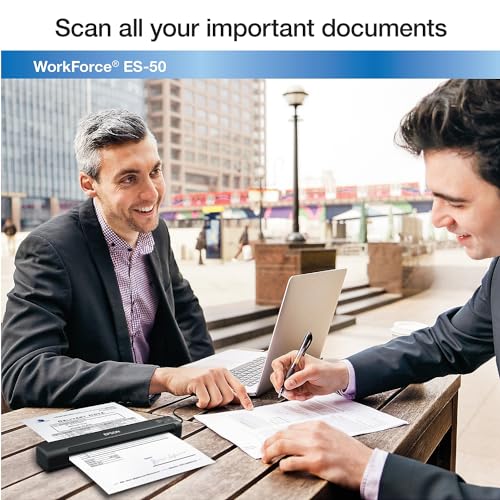 Epson WorkForce ES-50 Portable Sheet-Fed Document Scanner の商品画像 1