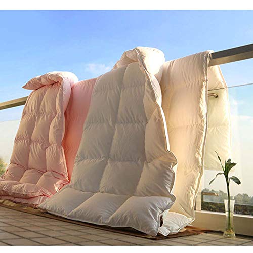 Edredón de plumas de ganso de 200x230 cm con diseño deflector 7