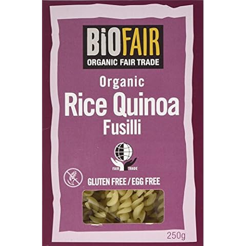 Biofair Gluten-Free Rice Quinoa Fusilli Pasta Cover