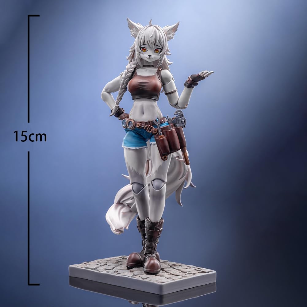 Zhongkaihua ERA-001-Liya mechanik figurka anime ilustracja ERA-001-Liya mechanik figurka 15 cm anime dziewczyna model artykulacja akcesoria prezent kolekcjonerski