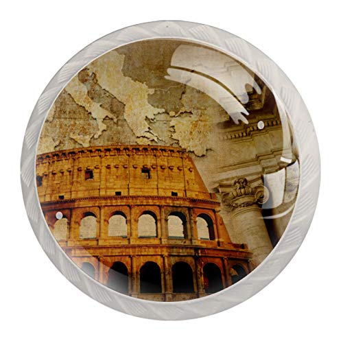 I pomelli in ABS e vetro di alta qualità, con viti in acciaio inox, resistenti e di bell'aspetto.
